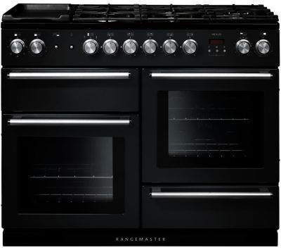 RANGEMASTER  Nexus 110 Dual Fuel Range Cooker - Slate & Chrome